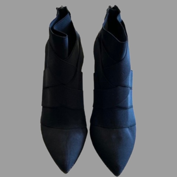 JESSICA SIMPSON STILETTO BOOTIES 9.5. NEVER WORN! GORGEOUS - Picture 3 of 11